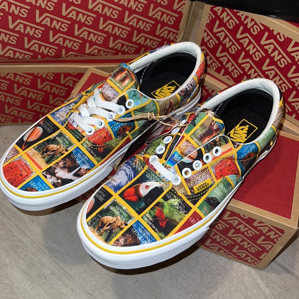 🌎 VANS X NATIONAL GEOGRAPHIC ERA SHOES ALL AROUND THE WORLD 🌎 - Picture 8 of 14